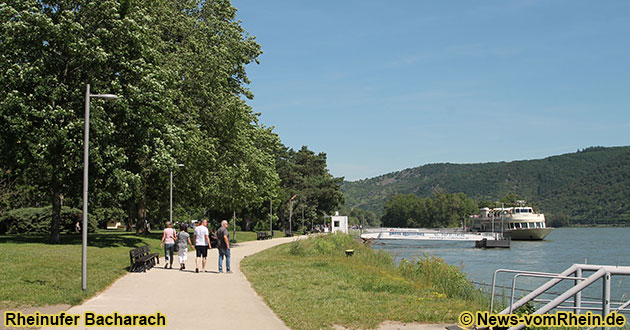 Fr einen Kurzurlaub erhlt man ein Paketreiseangebot in Bacharach am Rhein 